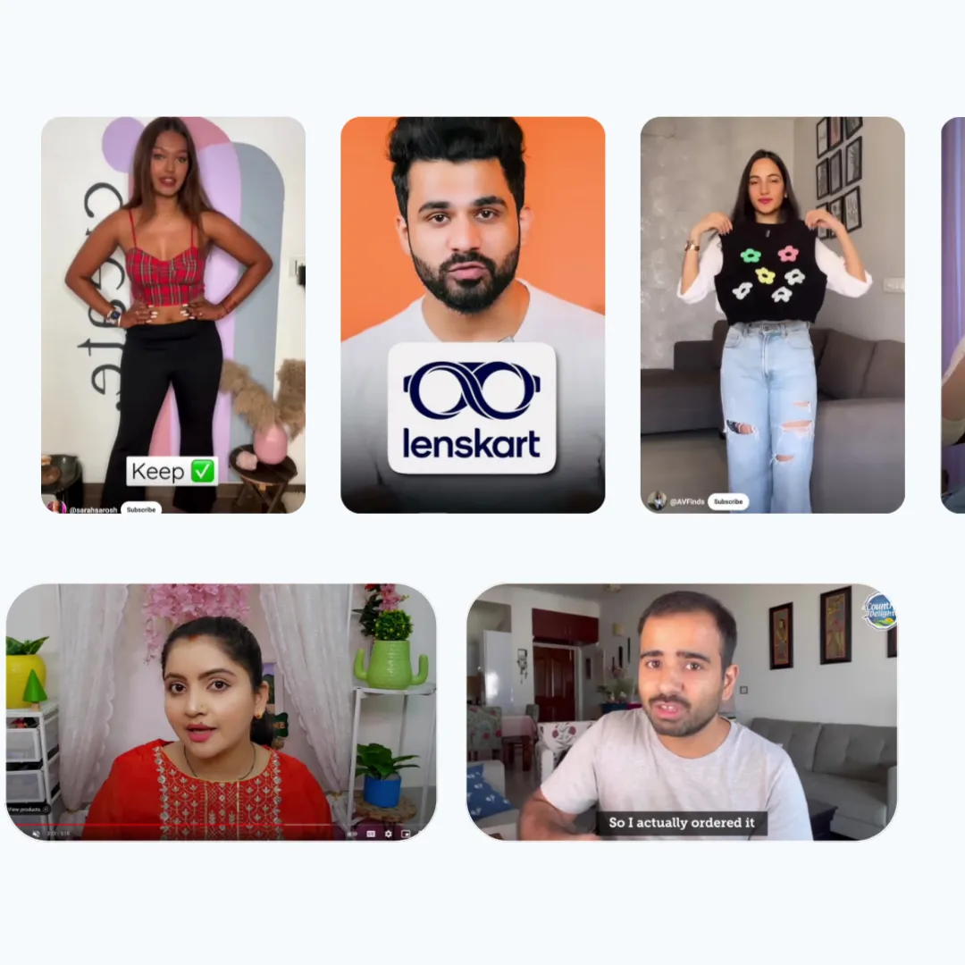 YouTube creator partnerships for trust, education and discovery.